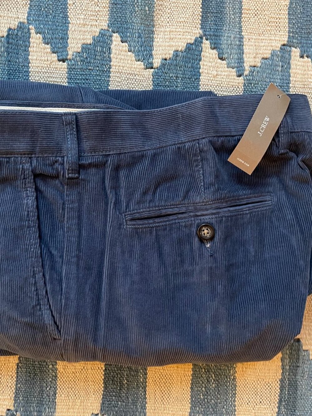 BNWT J Crew blue cords 34 x 32